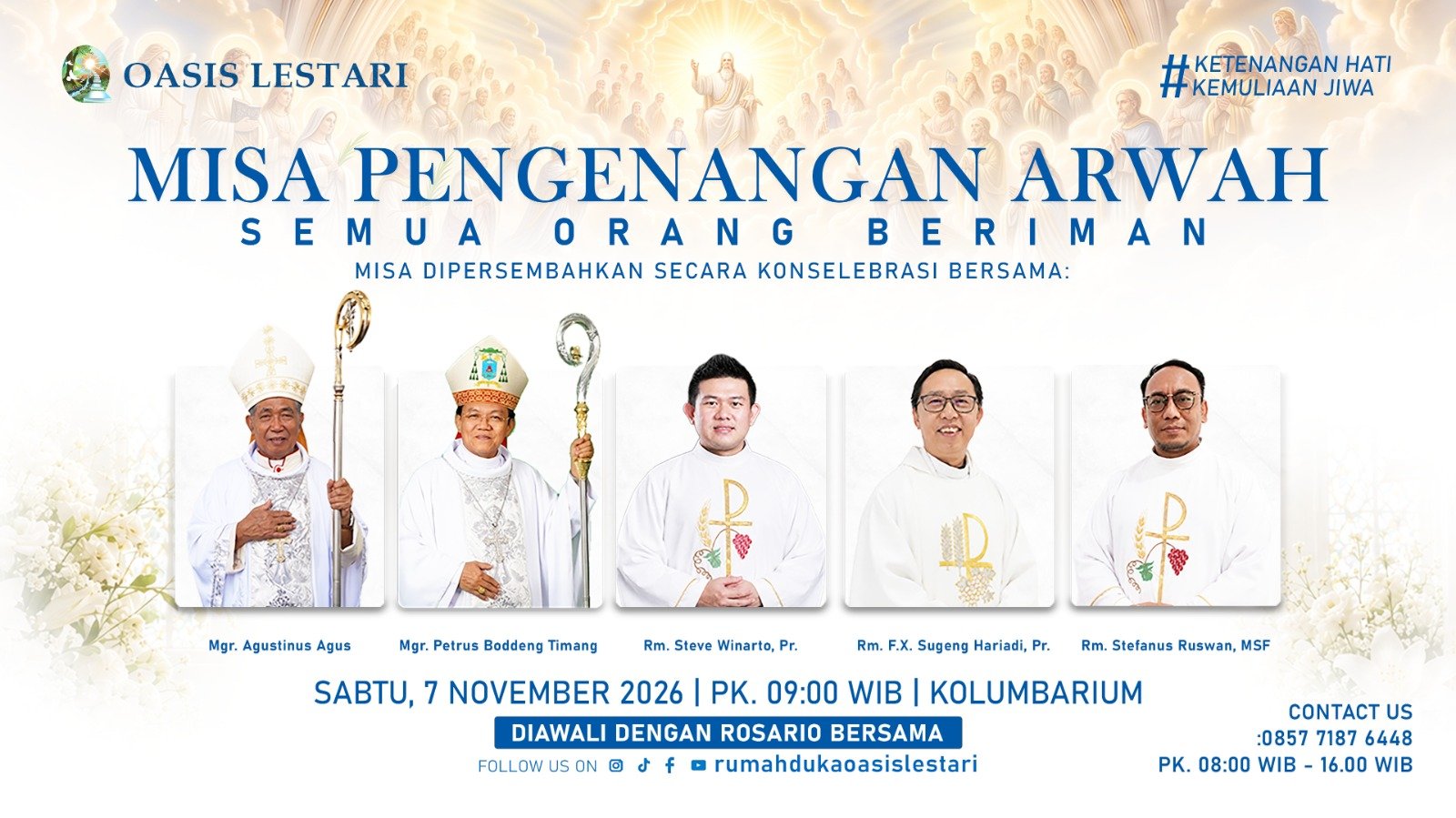 Misa Arwah Bagi Keselamatan Jiwa | 7 November 2026